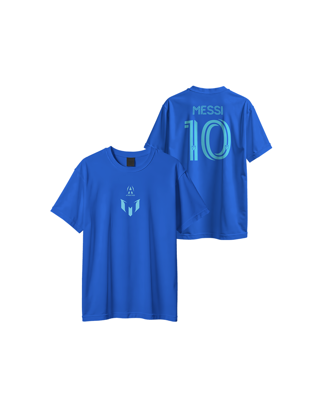 Messi Special Half sleeve IM Blue