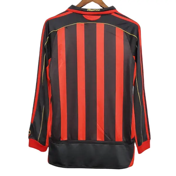 A*c M*l*n 2006/2007 home shirt long sleeves