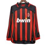 A*c M*l*n 2006/2007 home shirt long sleeves