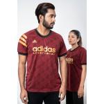 Ad*das 3 Stripes custom Maroon