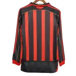 A*c M*l*n 2006/2007 home shirt long sleeves