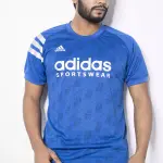 Addas Blue custom 3 Stripes